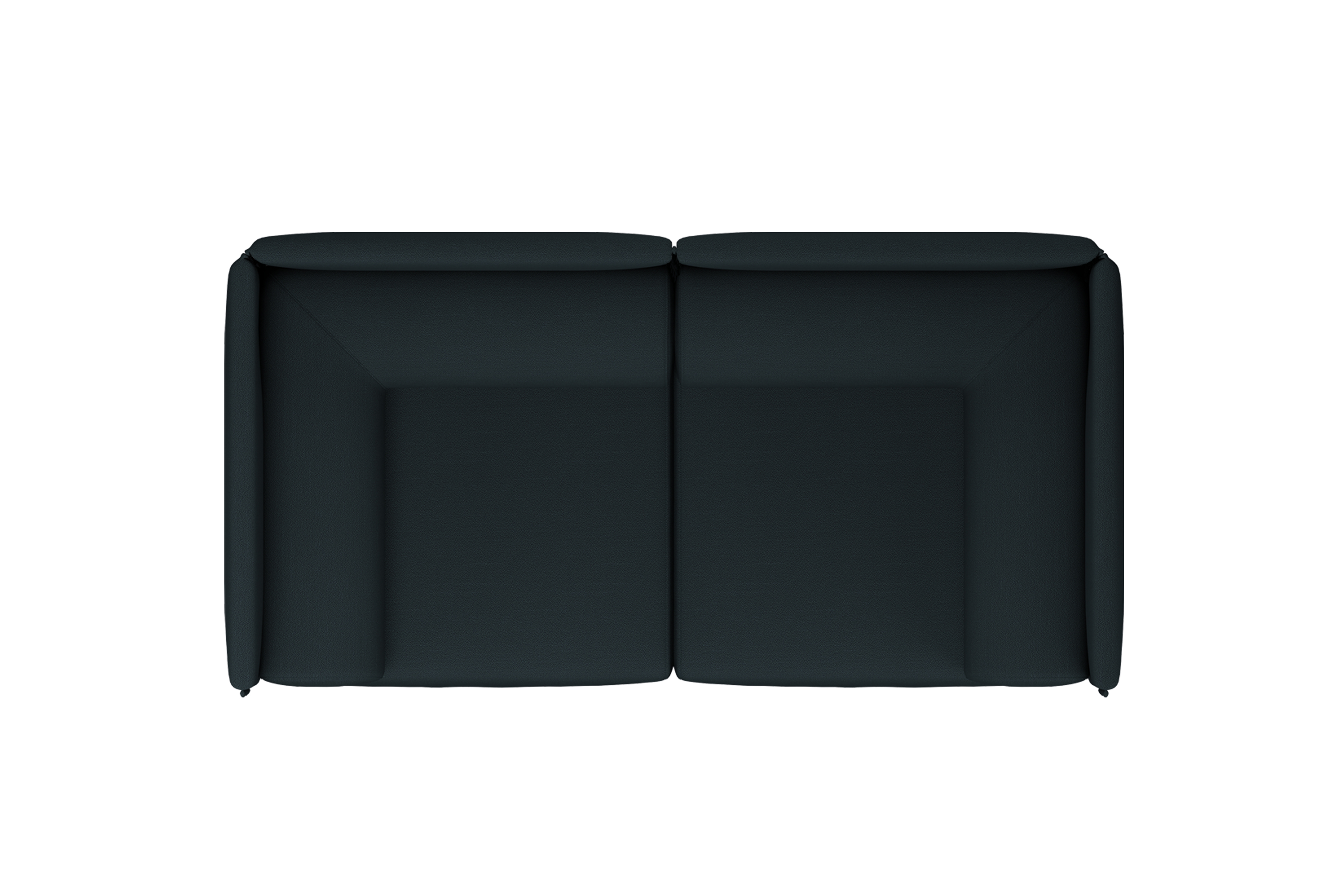 Palo Block 2-seater Sofa Medium Back with Armrests, Pine (UK), Art. no. 20748 (image 3)
