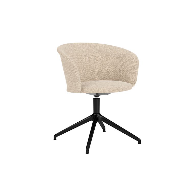 Kendo Swivel Chair 4-star Return, Storr 1501/Black, Art. no. 31787 (image 1)