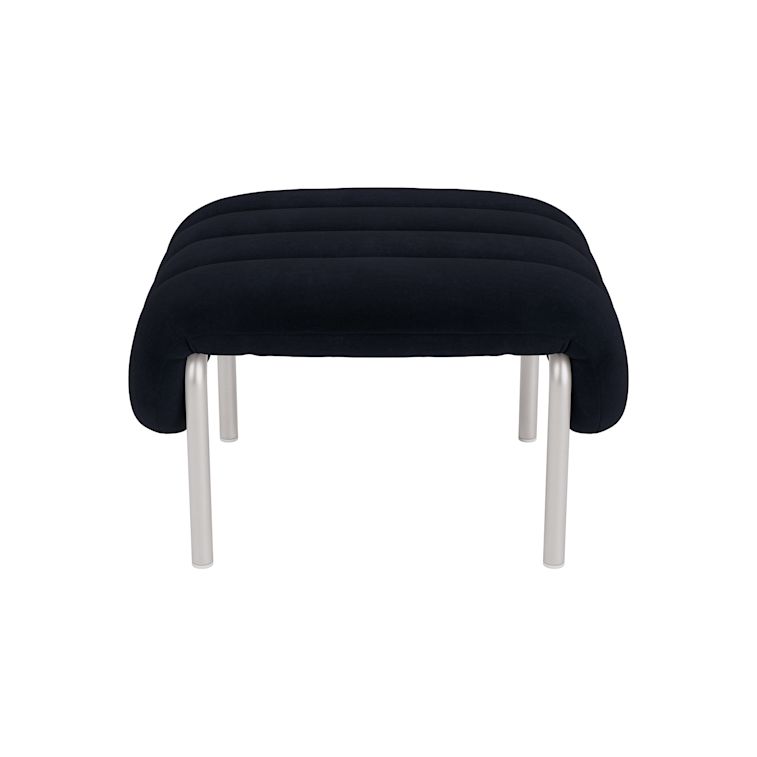 Puffy Ottoman, Velluto Coex VL30 / Stainless, Art. no. 31857 (image 3)