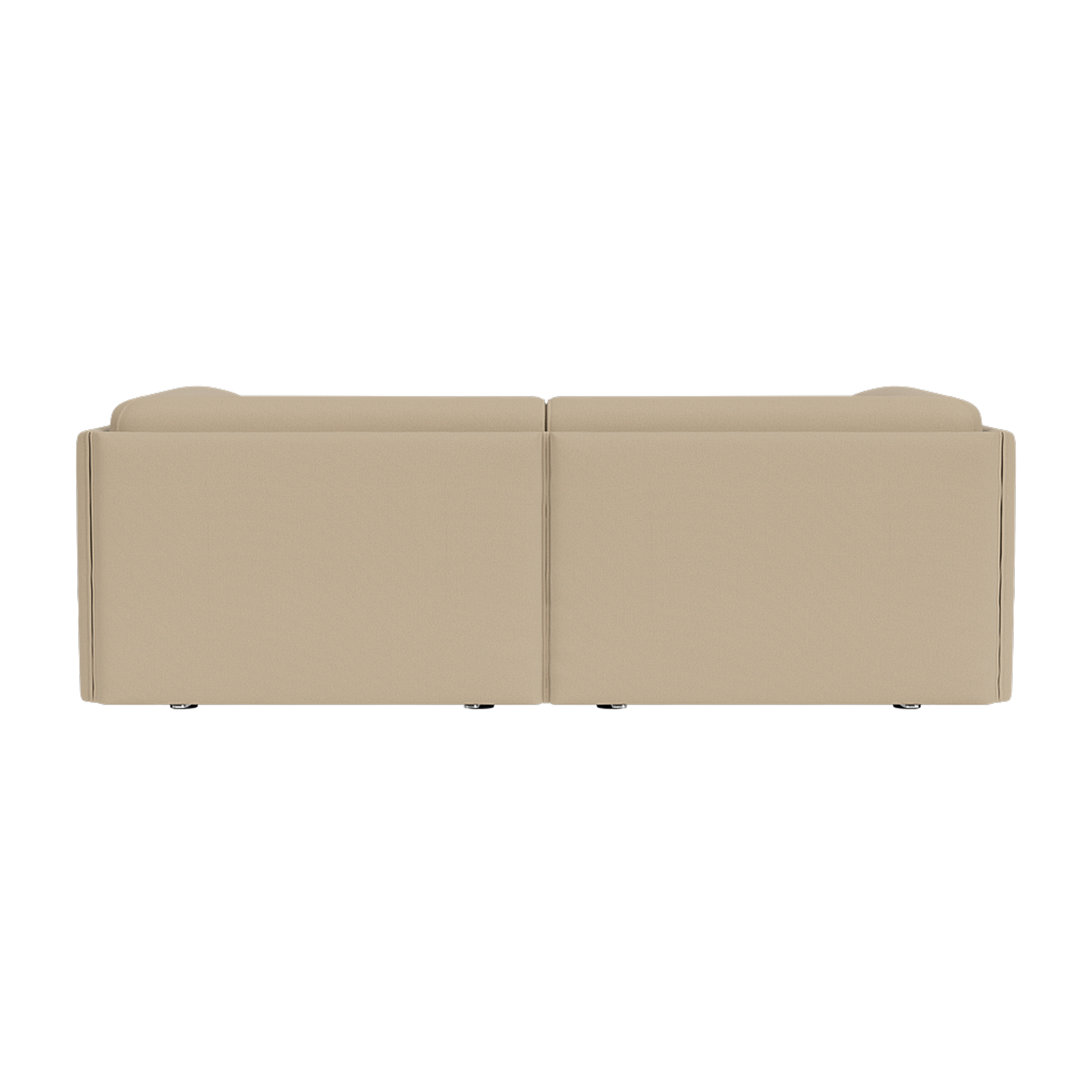 Palo Block 2-seater Sofa Low Back with Armrests, Autumn 221, Art. no. 94705 (image 5)