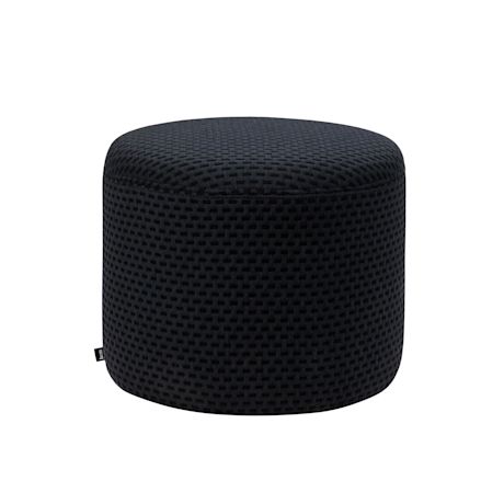 Bon Pouf Round, Charcoal