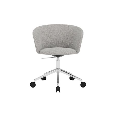 Kendo Swivel Chair 5-star Castors, Storr 612/Polished