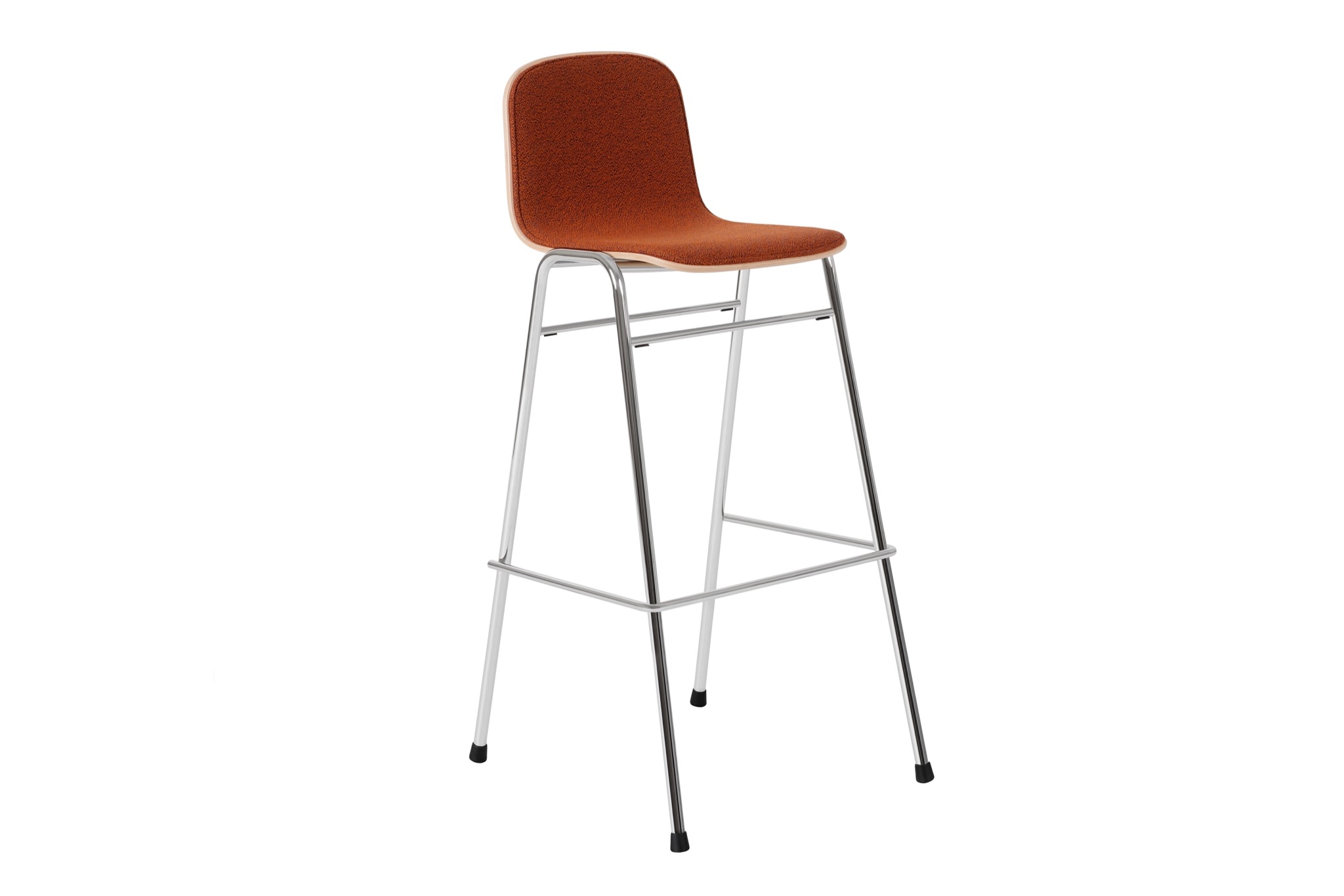 Touchwood Bar Chair, Canyon / Chrome (UK), Art. no. 20843 (image 1)