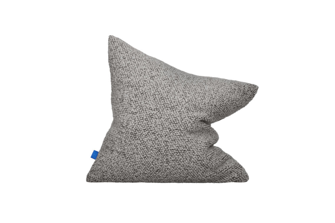 Chunky Bouclé Cushion Medium, Pebble, Art. no. 30761 (image 1)