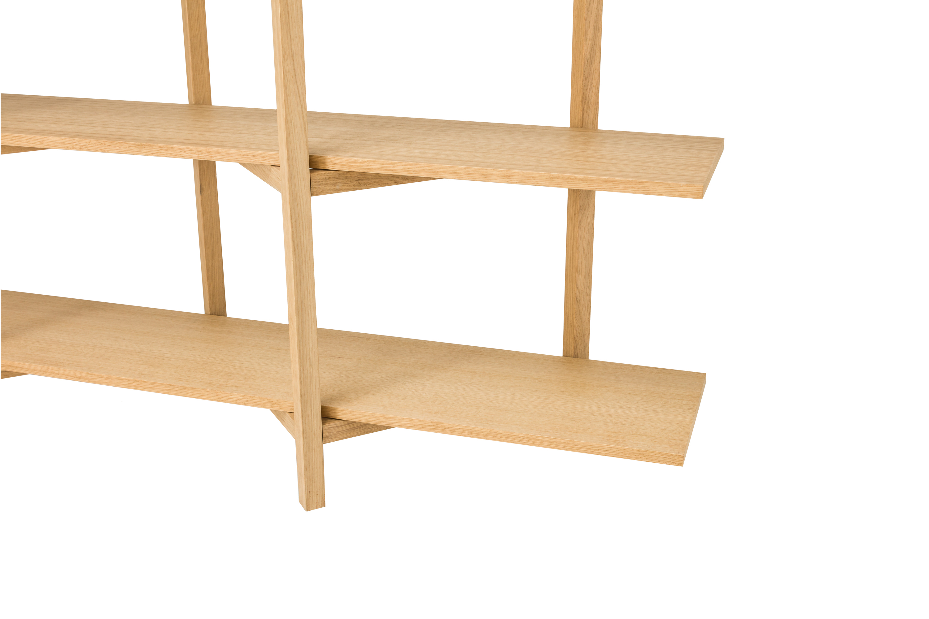 Zigzag deals wooden shelf