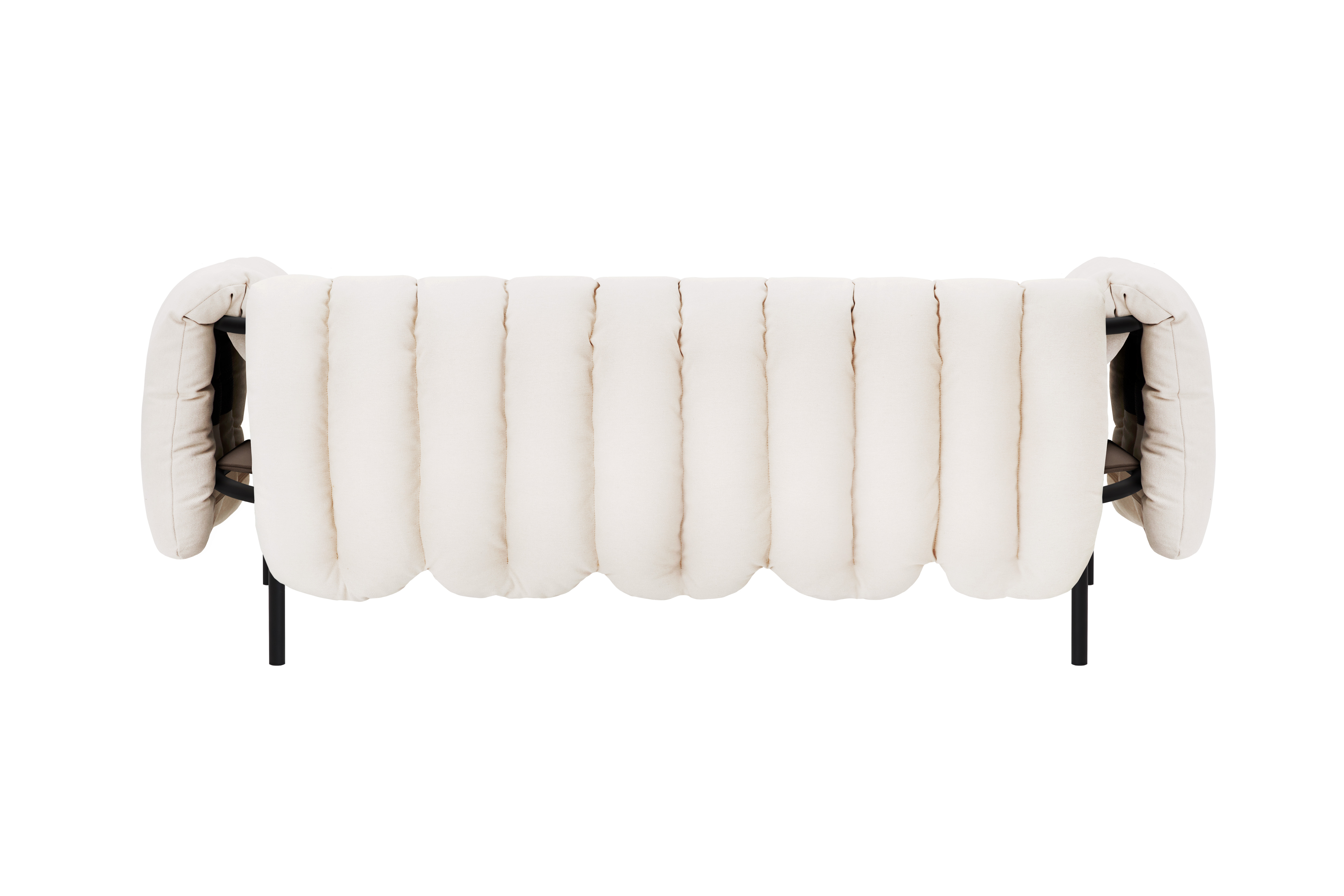 Puffy 2.5-seater Sofa, Natural / Black Grey, Art. no. 20721 (image 4)