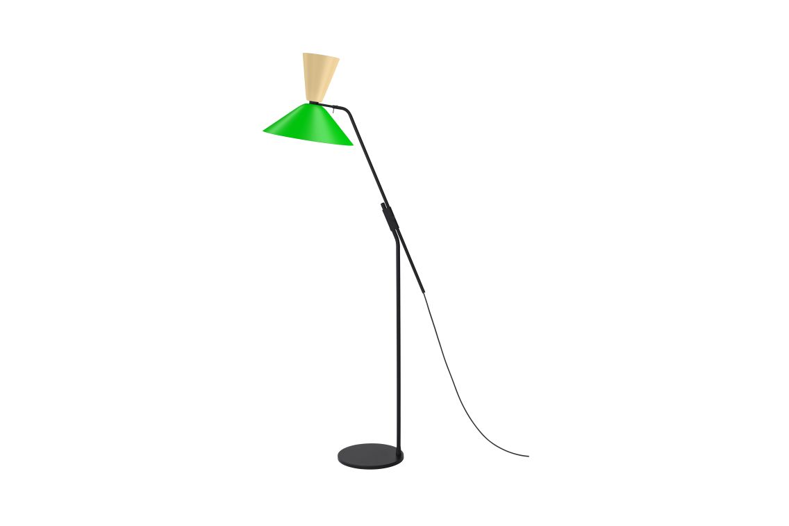 Alphabeta Floor Lamp, Beige / Green (UK), Art. no. 20346 (image 1)