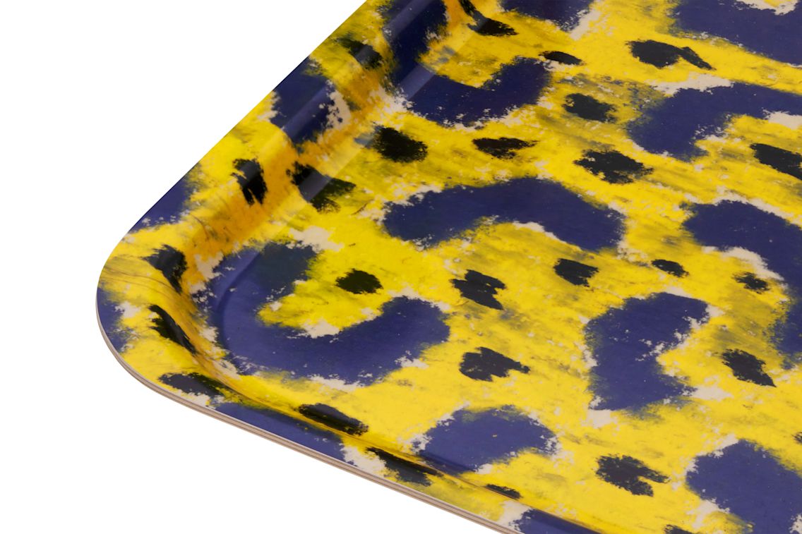 Monster Rectangular Tray Medium, Ochre Yellow / Grey / Black, Art. no. 31432 (image 2)