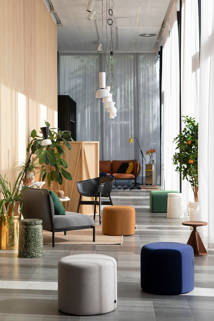 A lifestyle image of the Hem Headquarters in Stockholm, Sweden, 2018.
