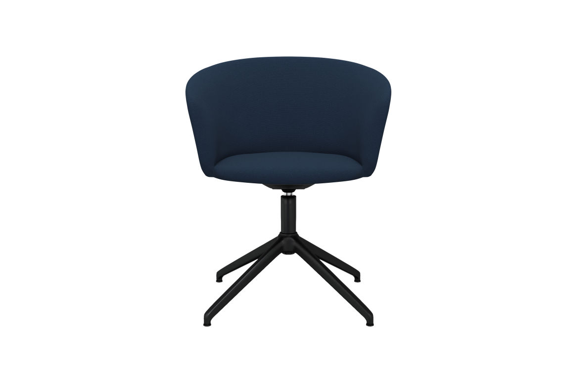 Kendo Swivel Chair 4-star Return, Dark Blue / Black (UK), Art. no. 20550 (image 2)