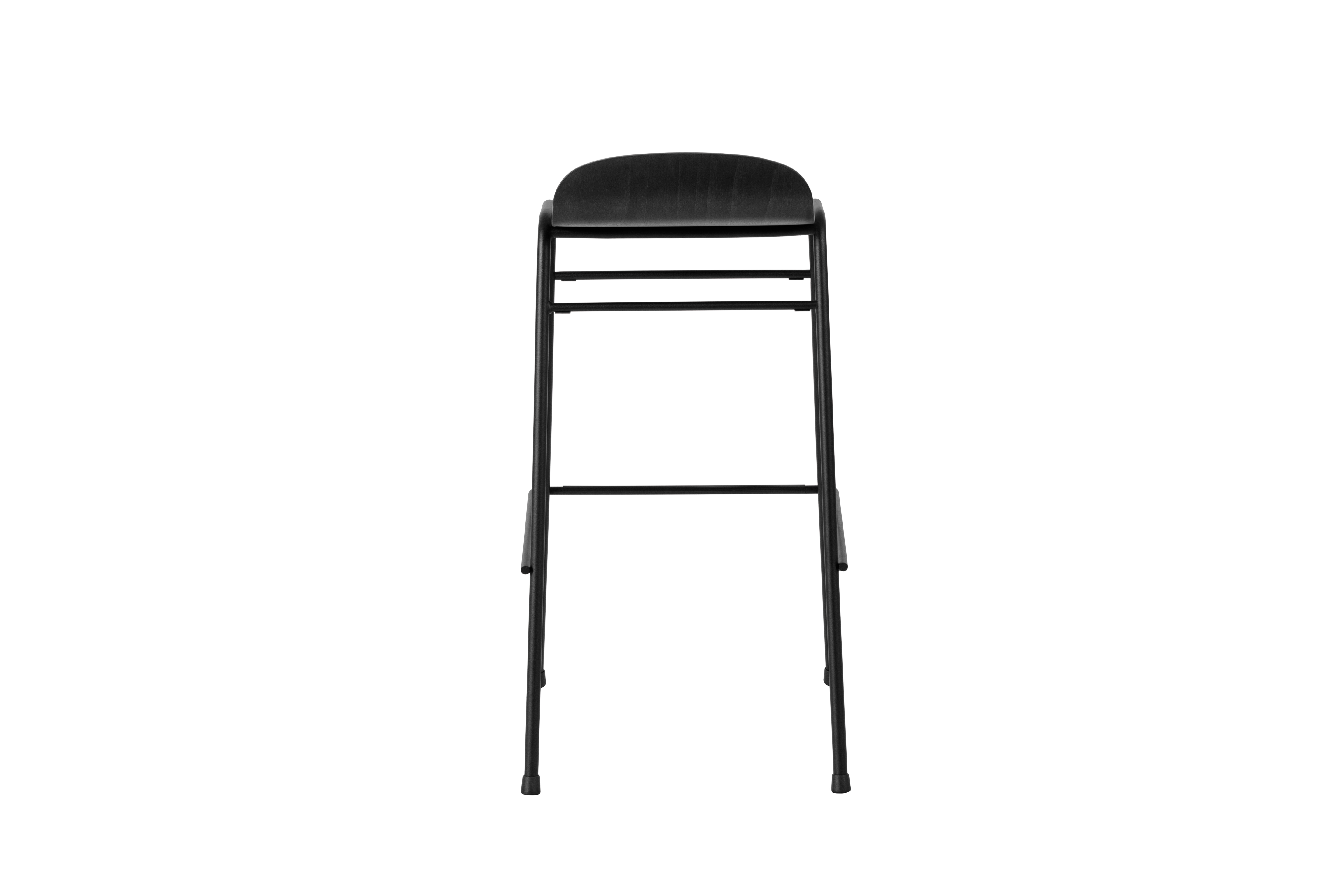 Touchwood Bar Stool, Black / Black, Art. no. 20167 (image 4)