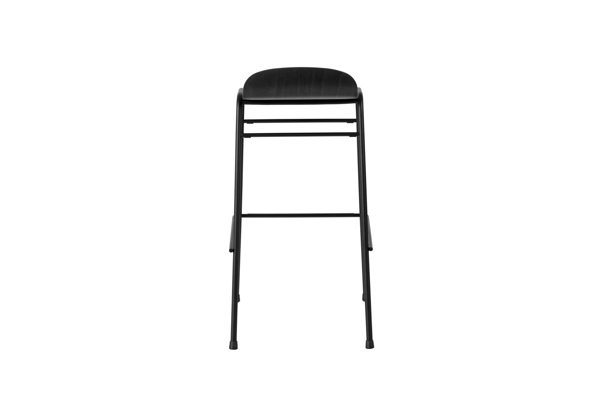 Touchwood Bar Stool, Black / Black — Hem