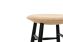 Drifted Bar Stool, Light Cork / Black, Art. no. 13046 (image 3)