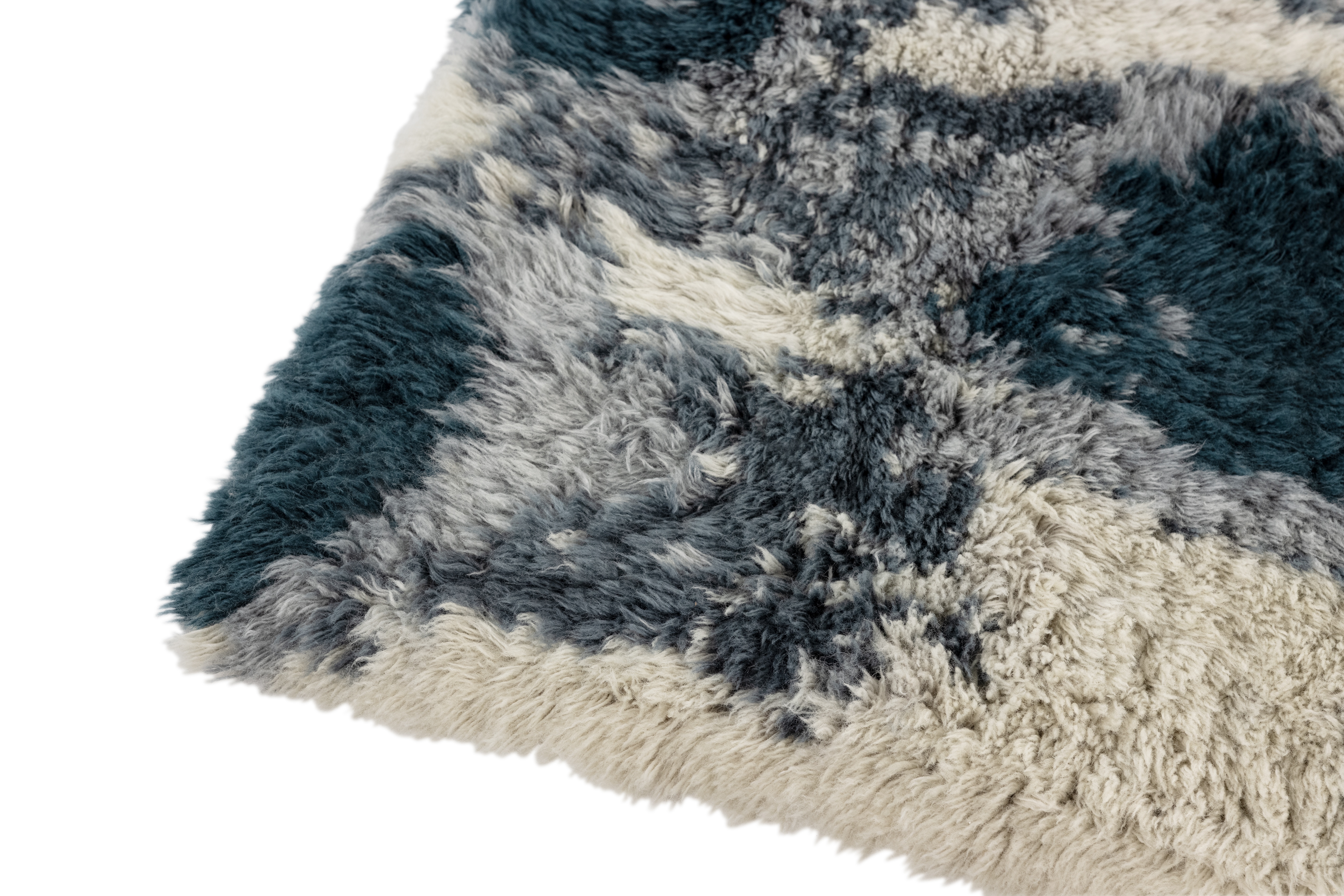 Monster Rug Extra Large, Dark Teal / Off-white, Art. no. 30492 (image 2)