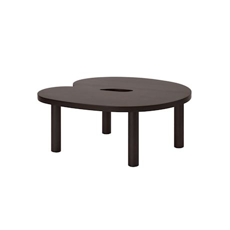 Worm Coffee Table Round, Brown/Brown