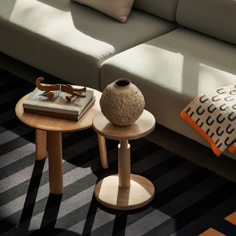 All Wood Stool Bobbin, Ash