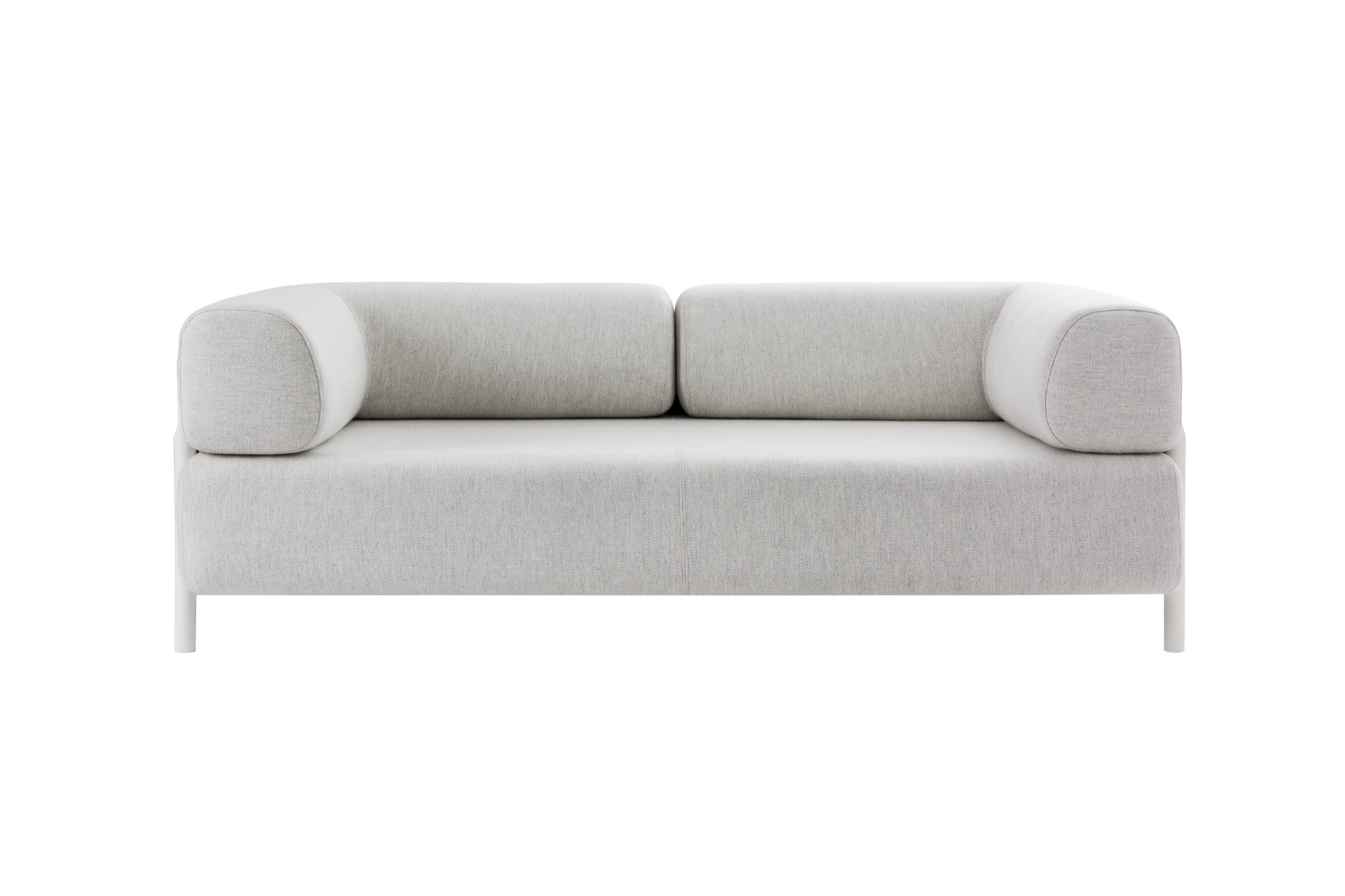 Palo 2-seater Sofa with Armrests, Chalk — Hem