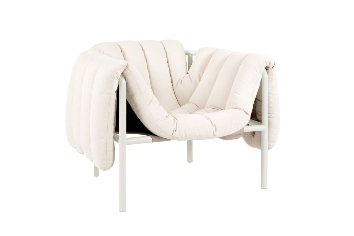 Puffy Lounge Chair, Natural / Cream, Art. no. 20197 (image 1)