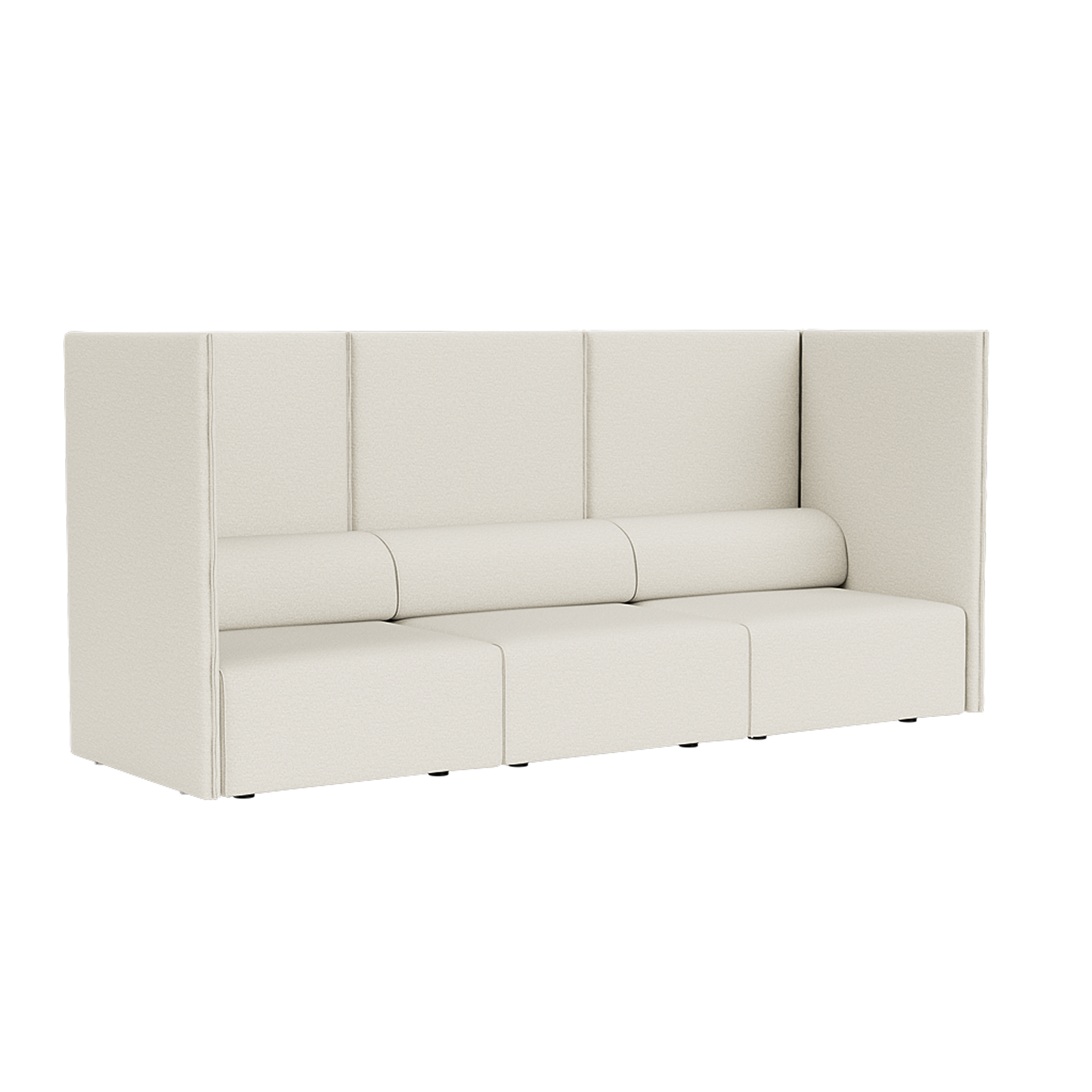 3-seater Sofa High Back