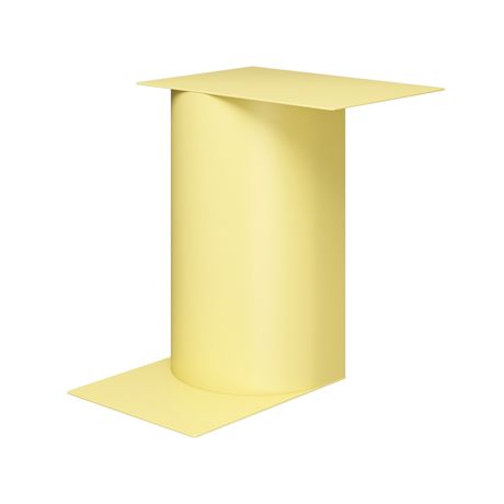 Glyph Side Table Gamma, Wax Yellow