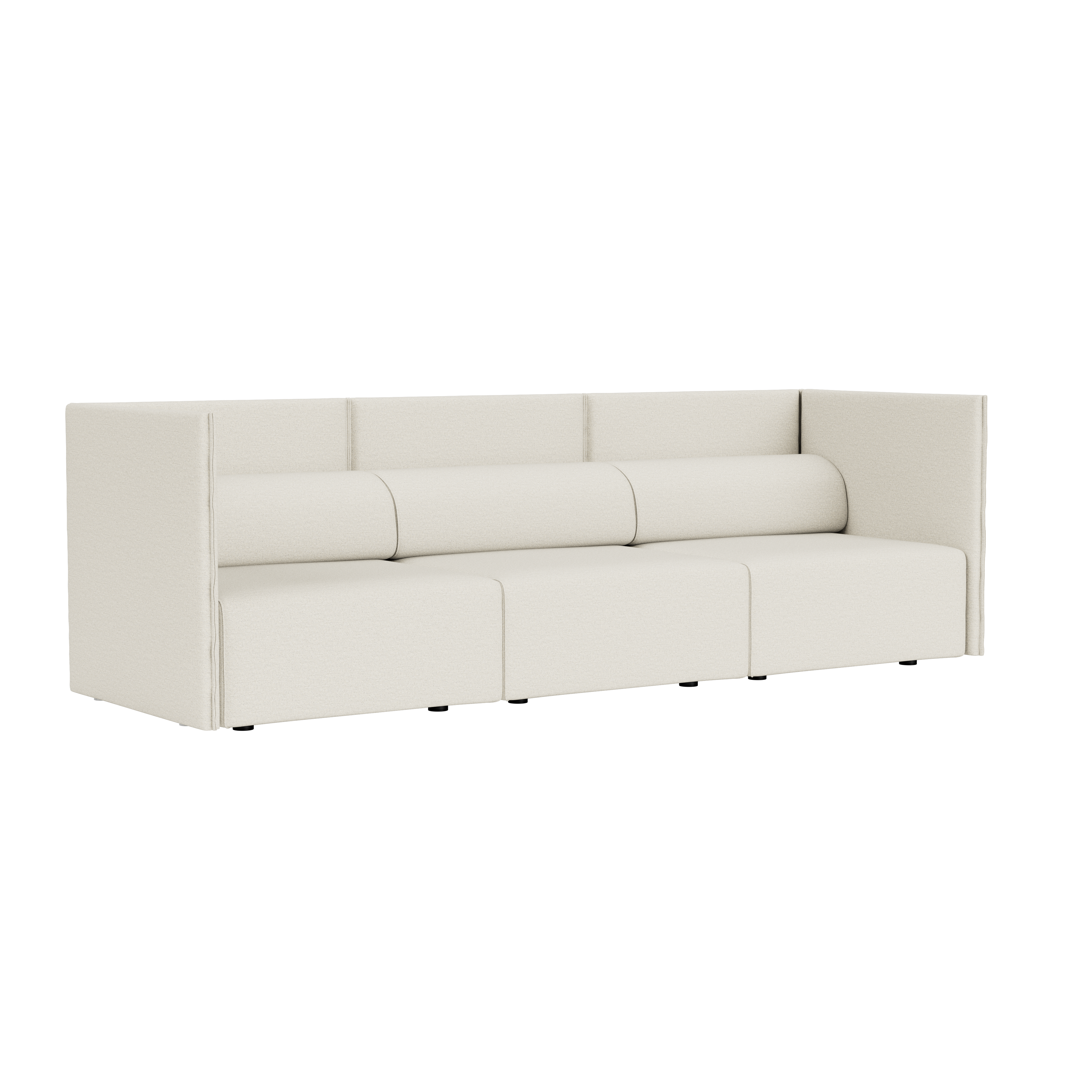 Palo Block 3-seater Sofa Medium Back, Amdal 110