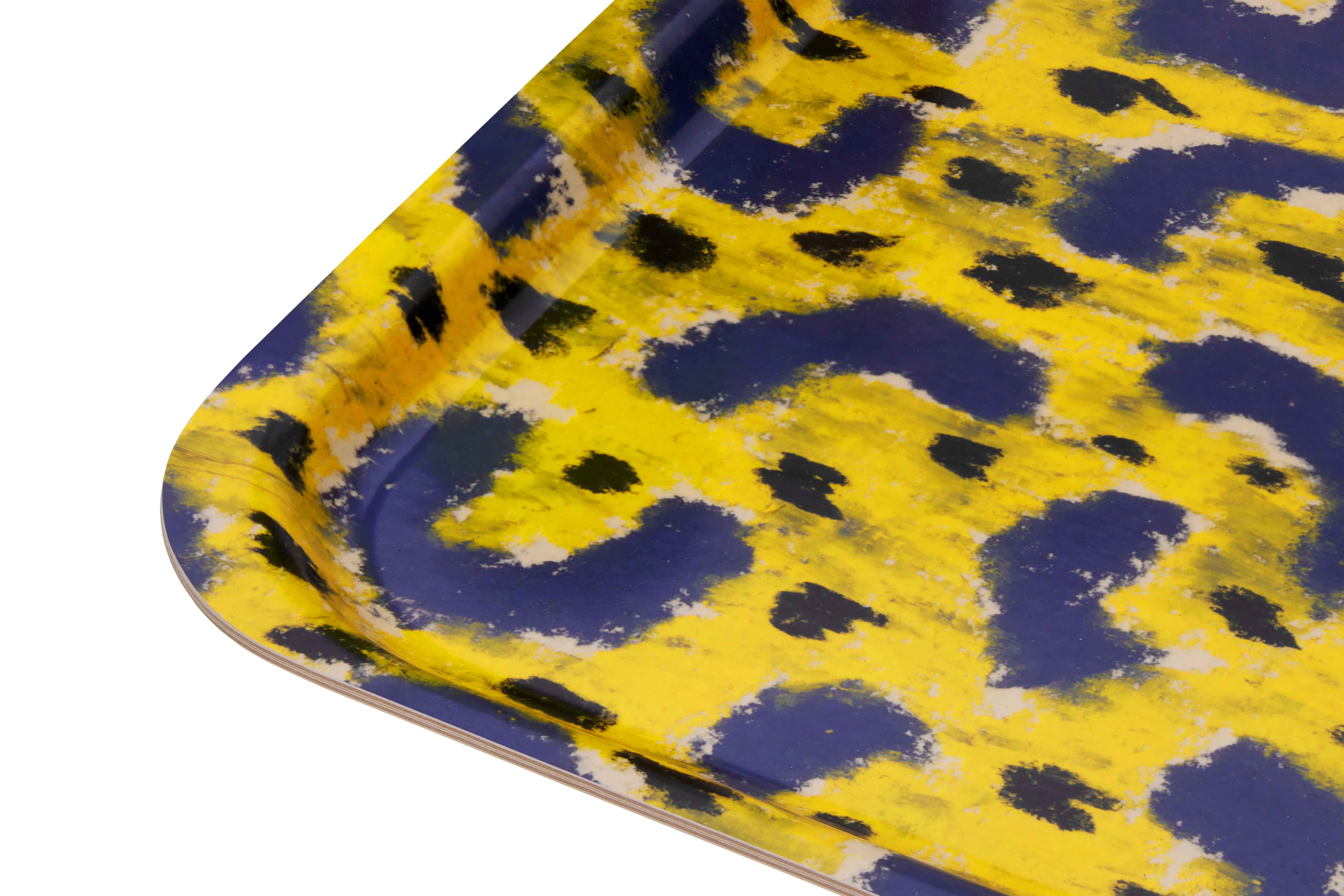 Monster Rectangular Tray Medium, Ochre Yellow / Grey / Black, Art. no. 31432 (image 2)