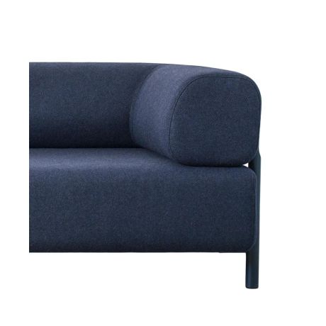 Palo 2-seater Sofa with Armrests, Blue