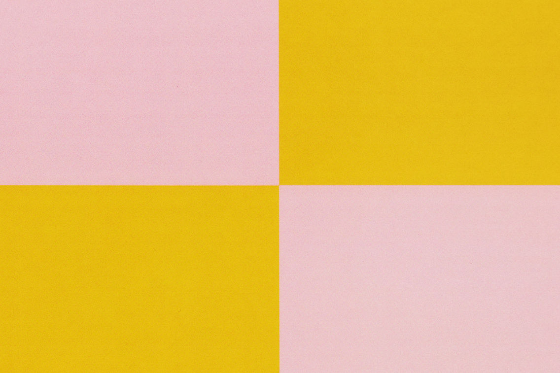 Check Placemat (Set of 2), Honey / Pink, Art. no. 31056 (image 3)