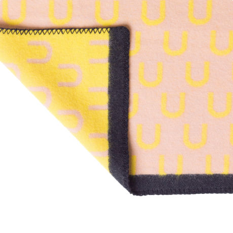 Arch Throw, Yellow / Pink