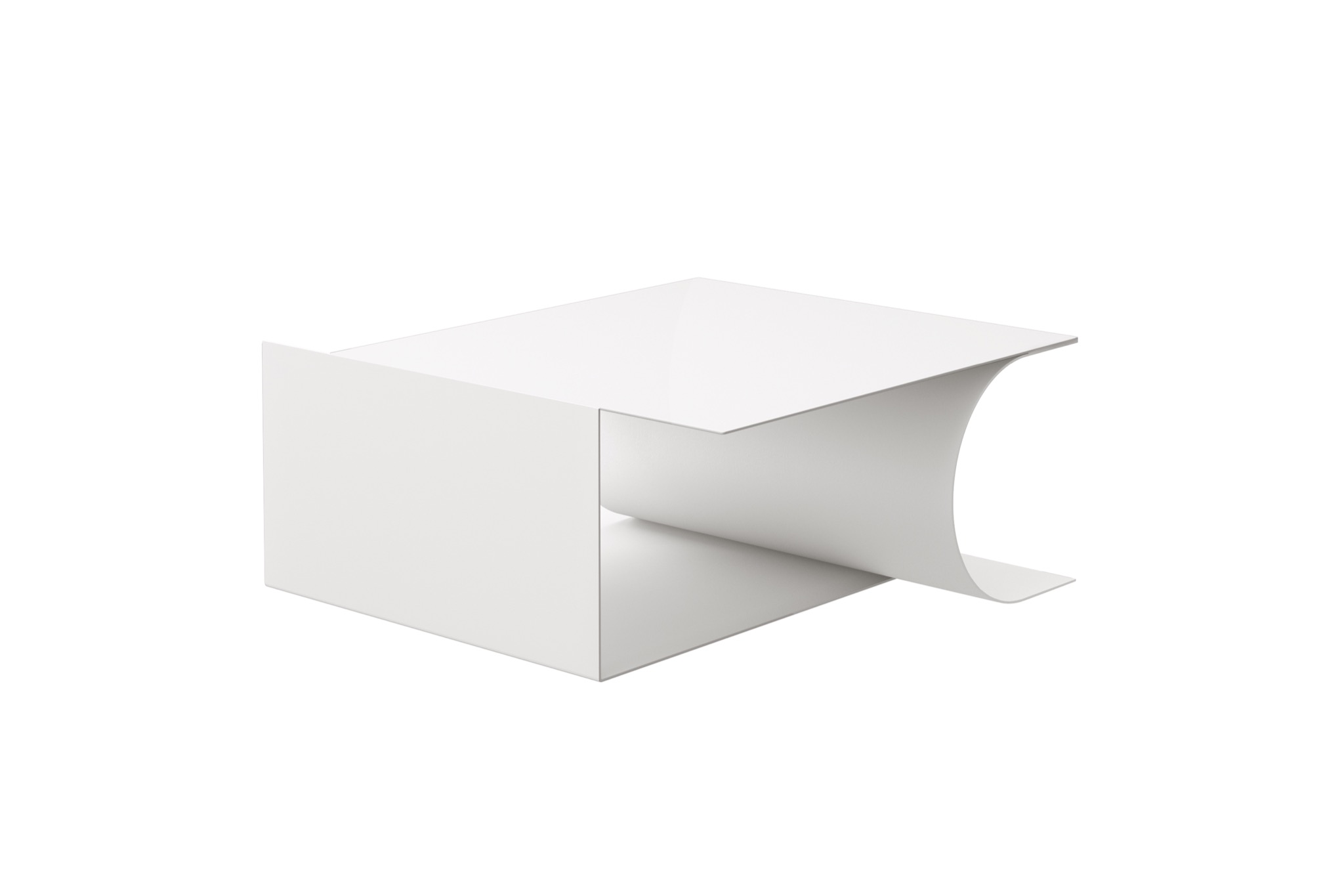 Glyph Side Table Alpha, Grey White — Hem