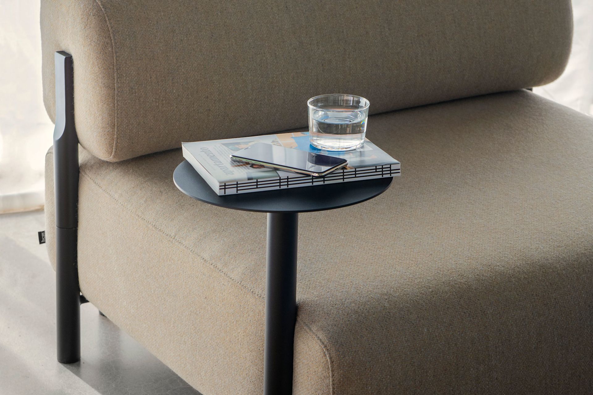 Side Table Pure Palo Side Table, Pure White — Hem