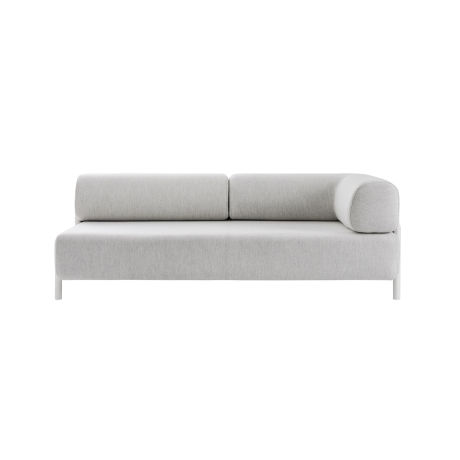 Palo 2-seater Sofa Chaise Right, Chalk