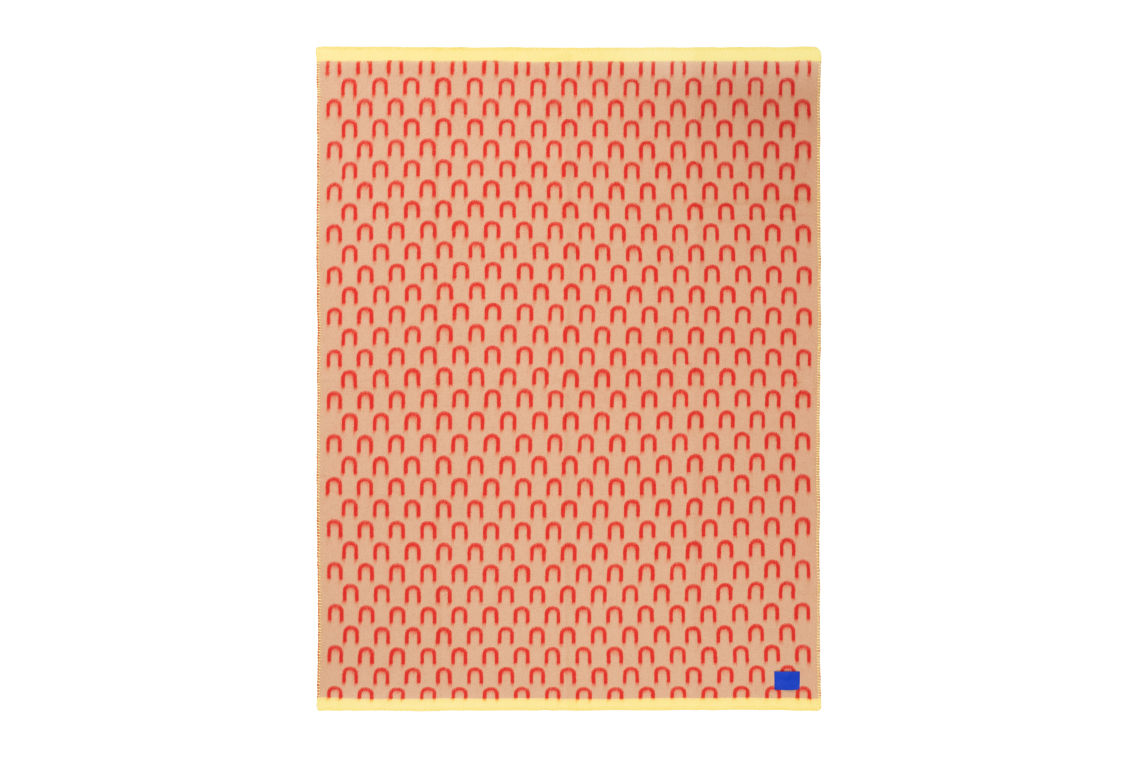 Arch Throw, Red / Beige / Yellow, Art. no. 30571 (image 3)