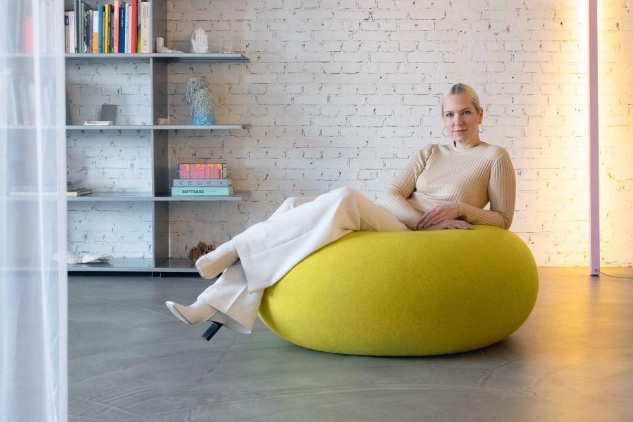 Behind the design: Boa Pouf by Sabine Marcelis