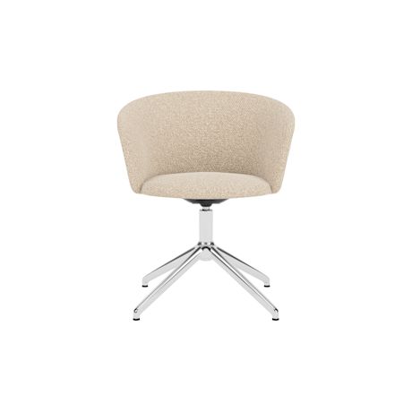 Kendo Swivel Chair 4-star Return, Storr 1501/Polished