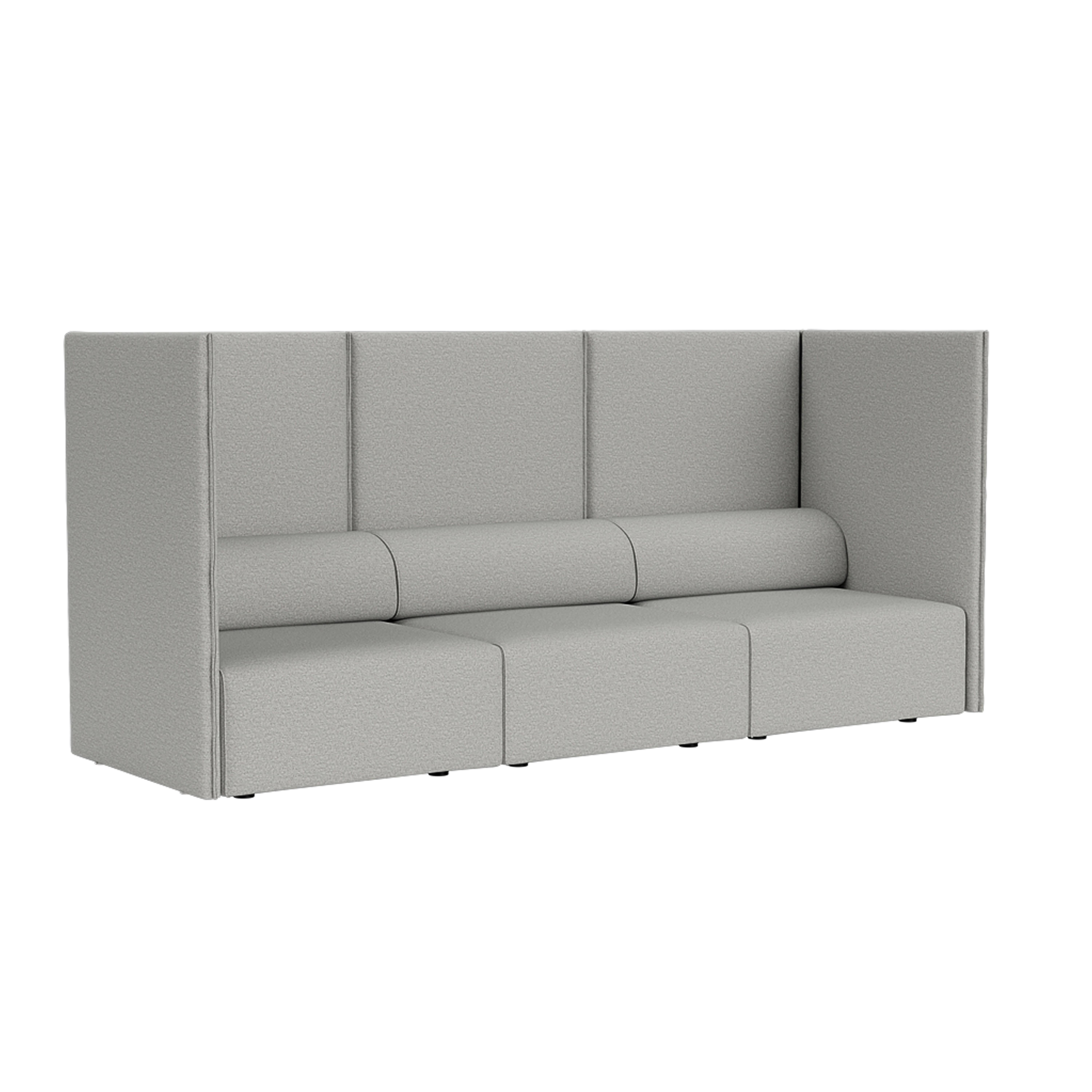 3-seater Sofa High Back