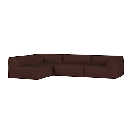 Great 3-seater Sofa Corner Left, Cifrado 0381