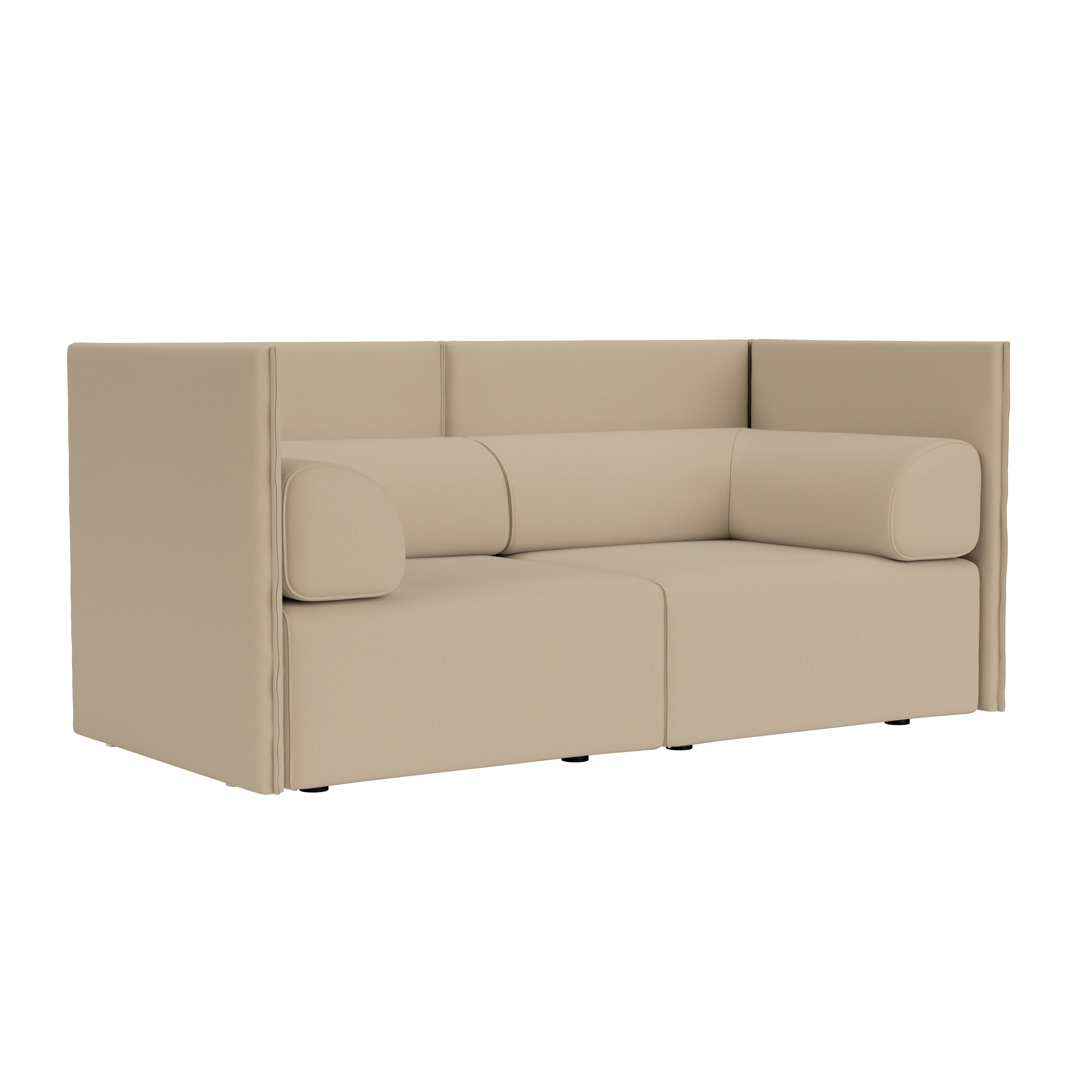 2-seater Sofa Medium Back with Armrests