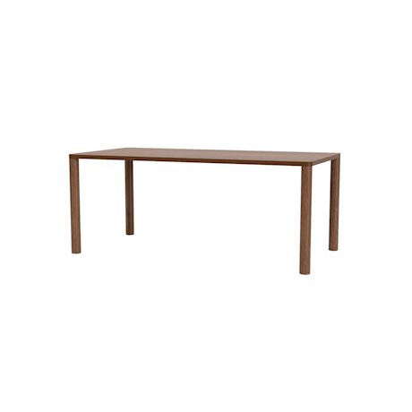 Log Table 180 cm / 71 in, Walnut