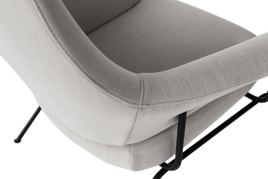 Hai Lounge Chair + Ottoman, Shell (UK), Art. no. 20497 (image 3)