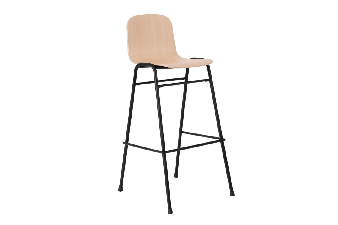 Touchwood Bar Chair, Beech / Black, Art. no. 20158 (image 1)