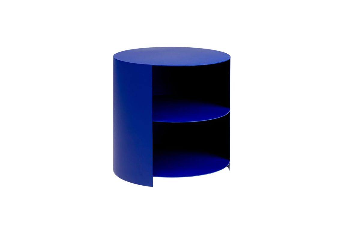 Hide Side Table, Ultramarine, Art. no. 30149 (image 1)
