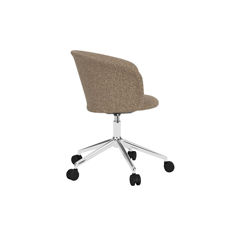 Kendo Swivel Chair 5-star Castors, Storr 3405/Polished, Art. no. 31782 (image 4)