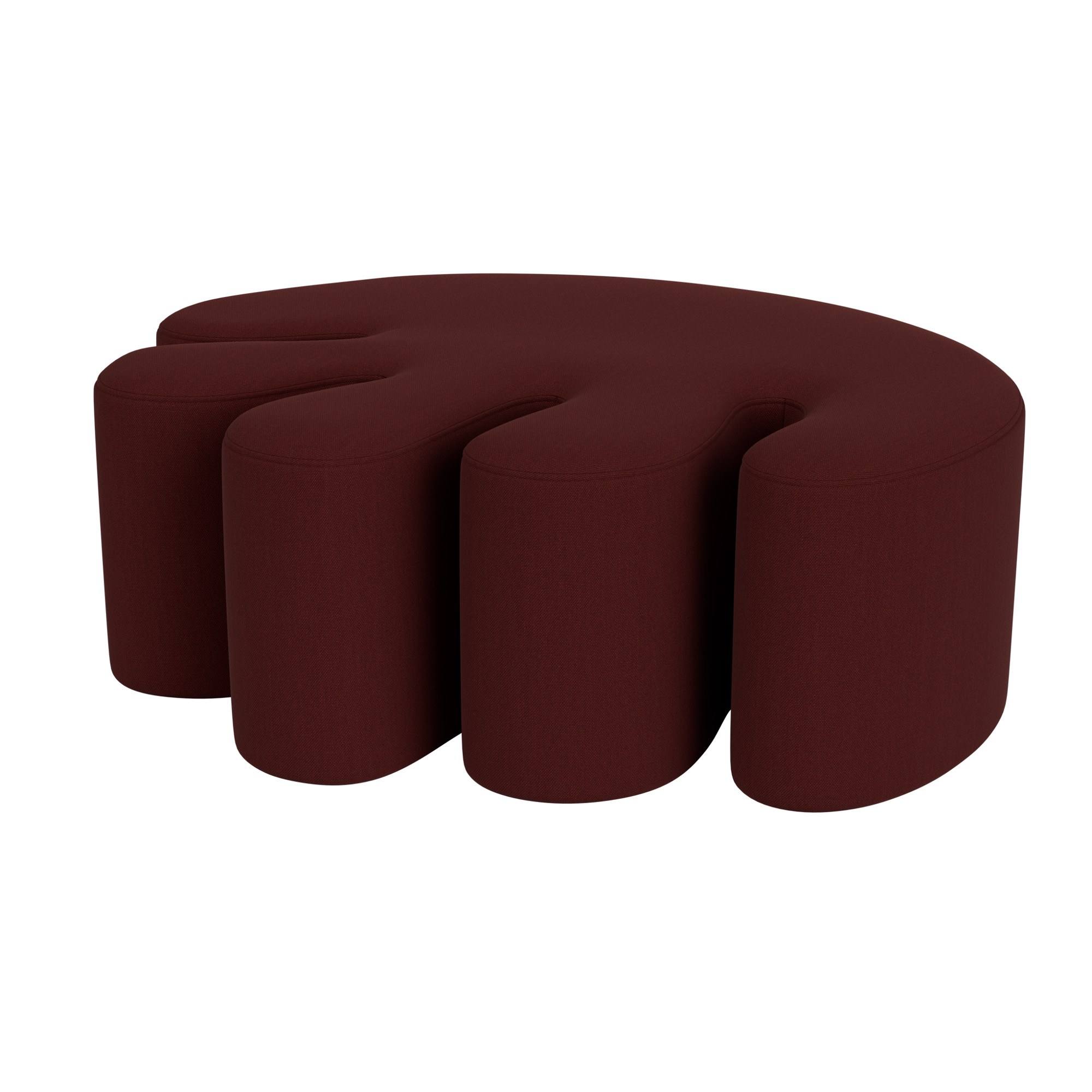 Palma Pouf Large, Steelcut 3 0655