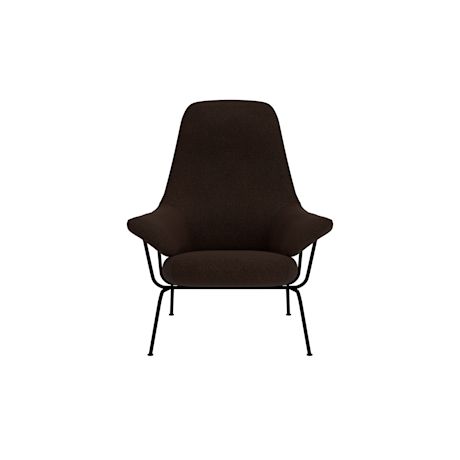 Hai Lounge Chair, Rosewood