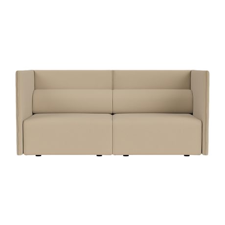 Palo Block 2-seater Sofa Medium Back, Autumn 221