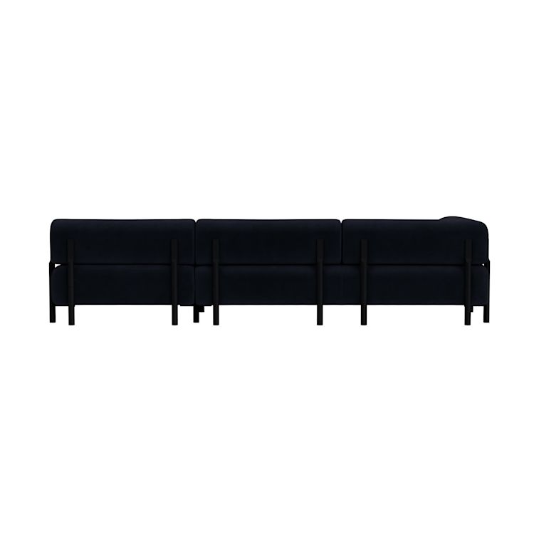 Palo Corner Sofa Right, Velluto Coex VL30/Black, Art. no. 31878 (image 5)