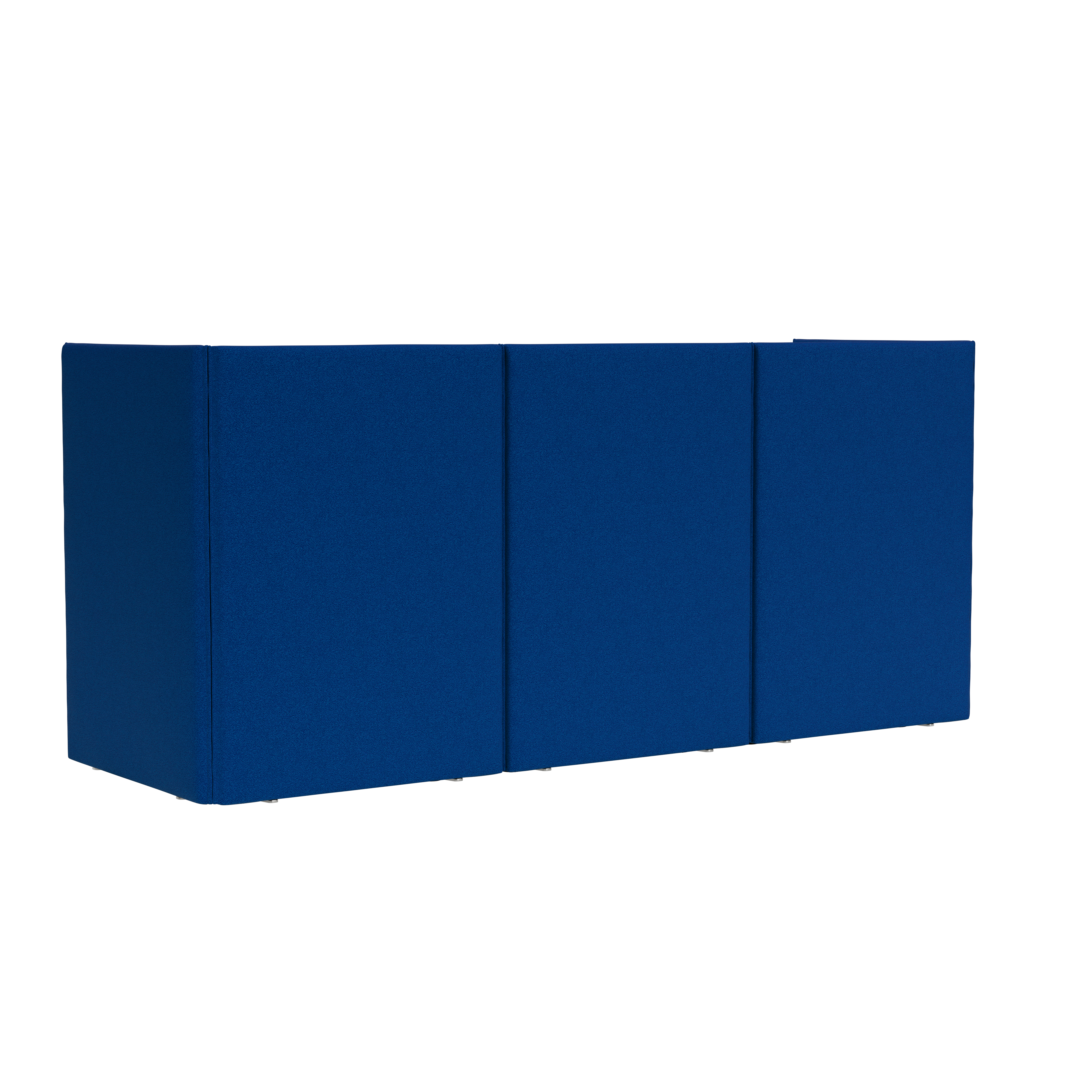 Palo Block 3-seater Sofa High Back with Armrests, Sera Cobalt, Art. no. 94947 (image 4)