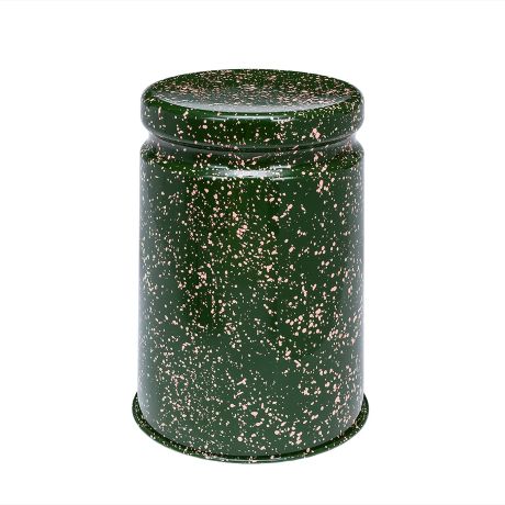 Last Stool, Green / Pink Splatter