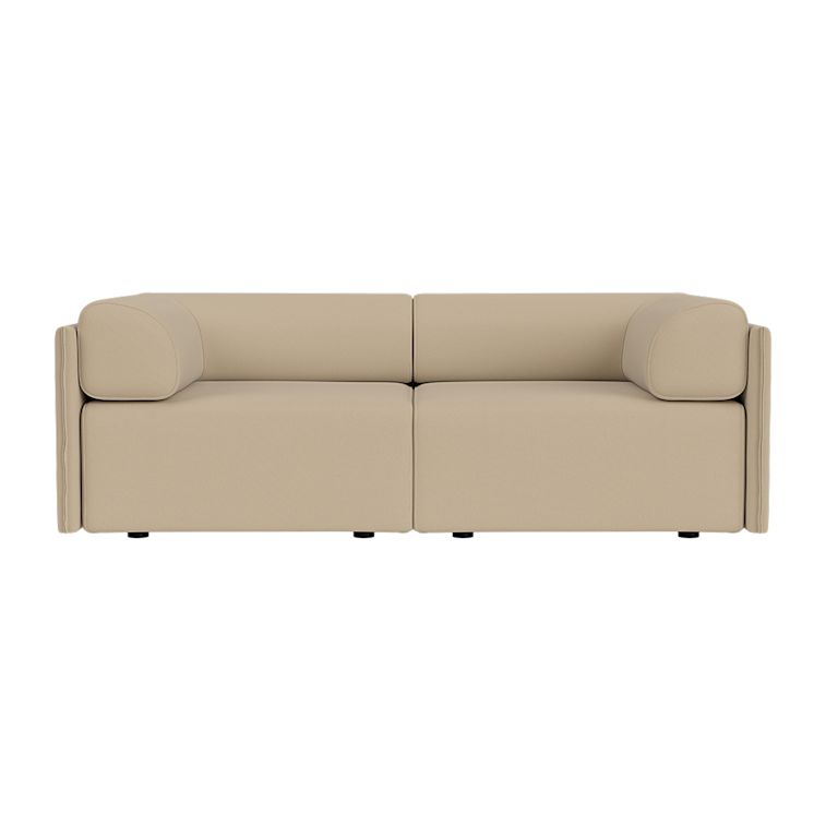Palo Block 2-seater Sofa Low Back with Armrests, Autumn 221, Art. no. 94705 (image 2)